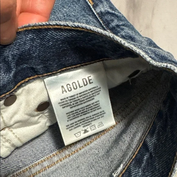 Agolde Denim Wide-Leg Jeans - Picture 8 of 13